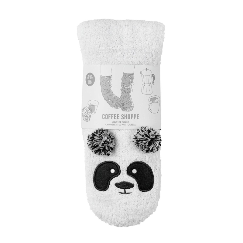 LatteLove Marshmallow Panda Sock - Victoria's Attic