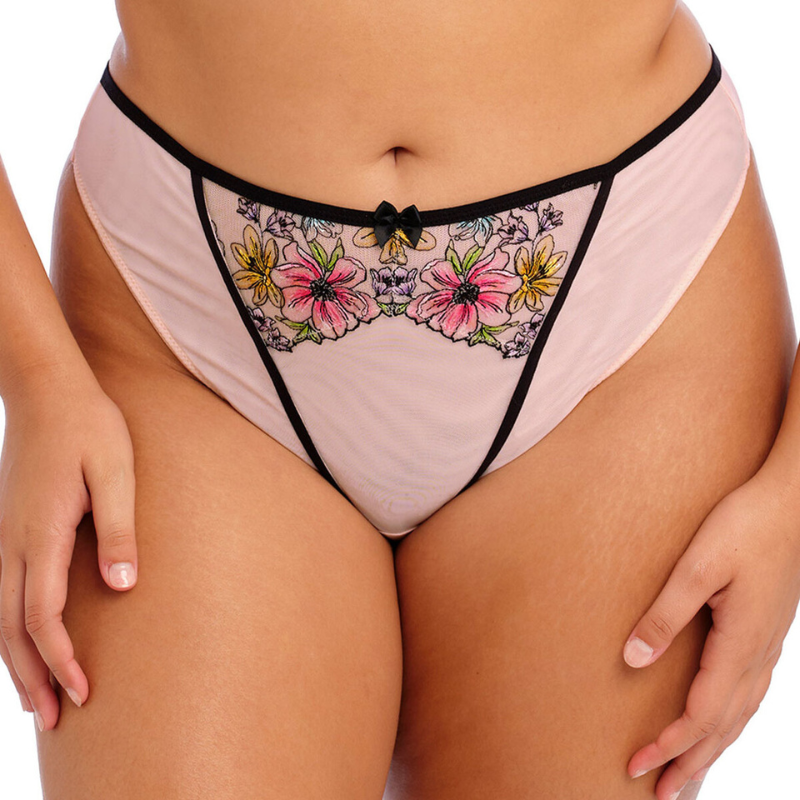 Elomi Carrie Thong Ballet Pink - Victoria's Attic