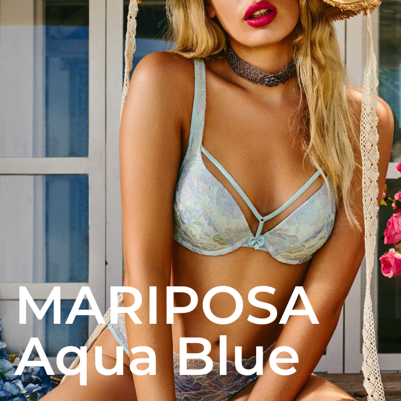 Marlies Dekkers Mariposa Aqua Blue