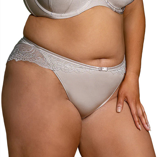 Fit Fully Yours Mimi Bikini Panty Chateau Grey - Victoria's Attic