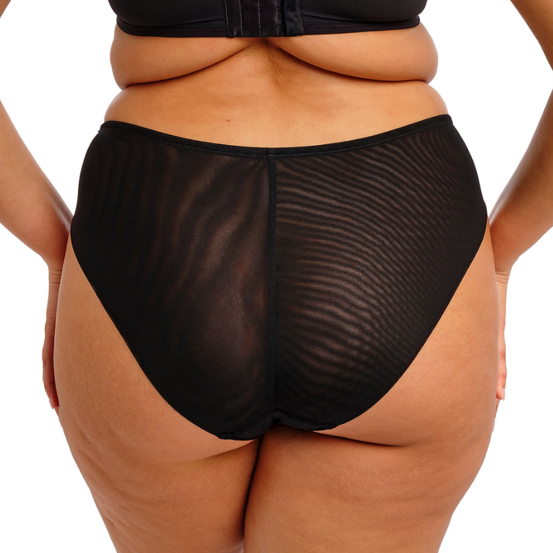 Elomi Reja Brief Black - Victoria's Attic