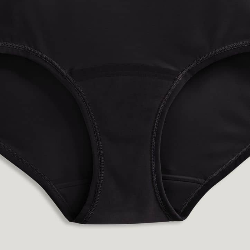 Jockey Worry Free Microfibre Period Brief Black - Victoria's Attic