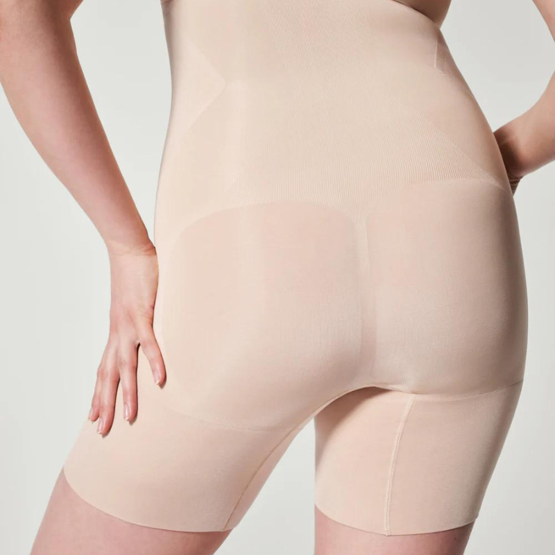 Spanx OnCore Sculpting High Waist Mid-Thigh Short - Victoria's Attic