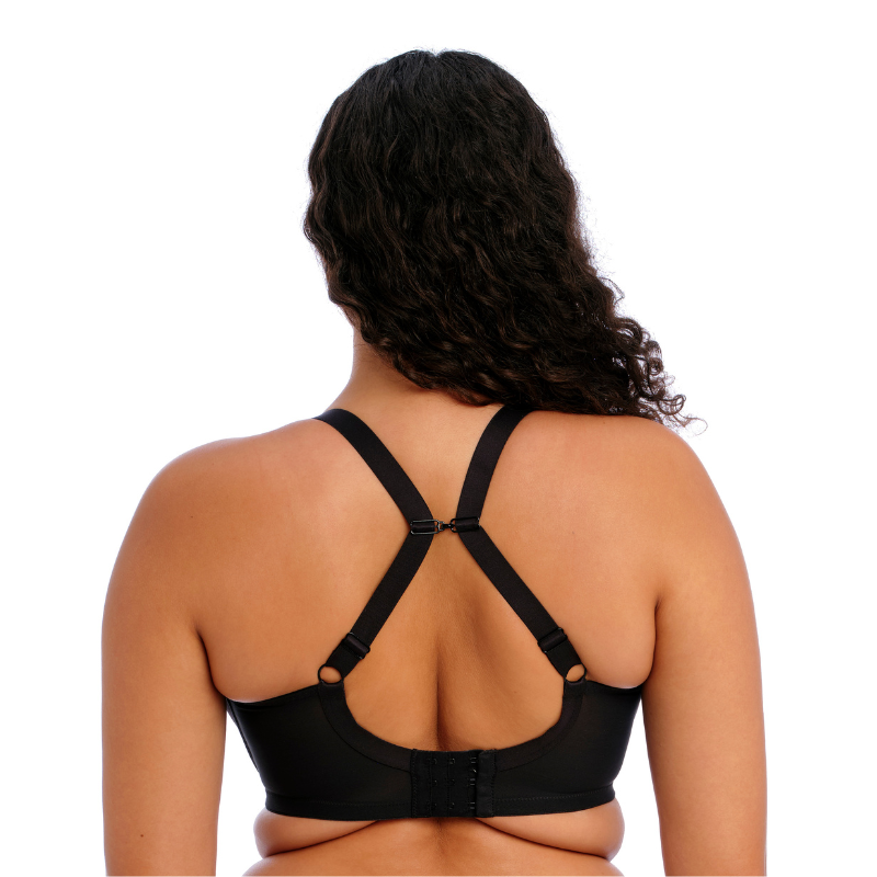 Elomi Energise Sports Bra Black - Victoria's Attic