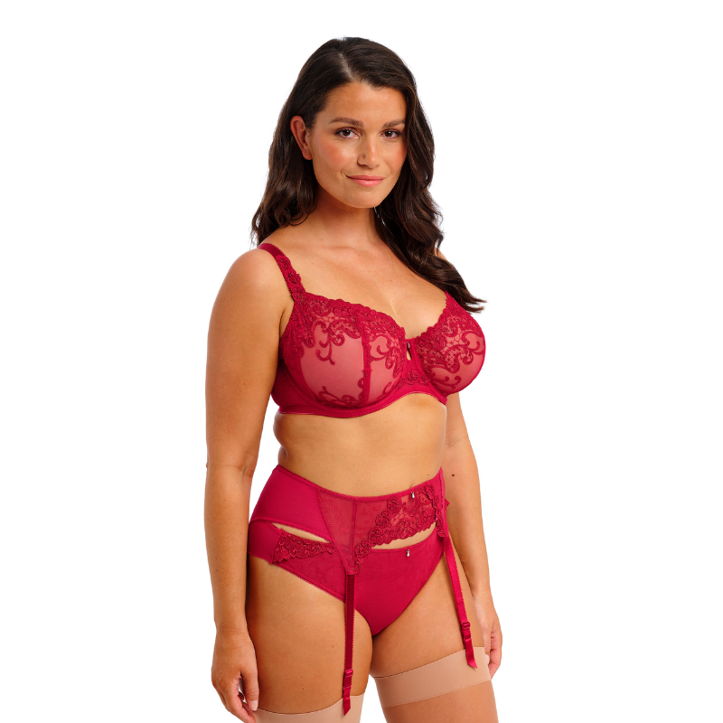 Fantasie Portia Balcony Bra Red - Victoria's Attic