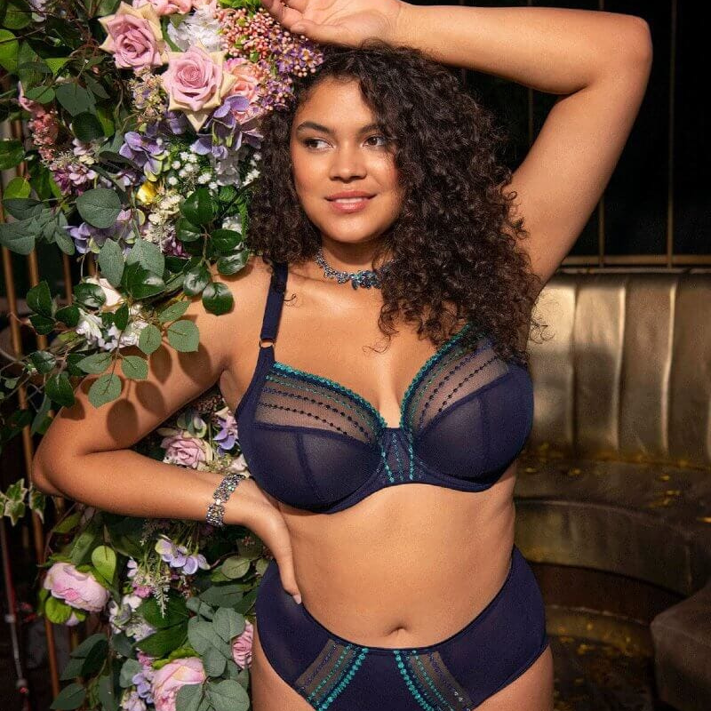 Elomi Matilda Plunge Bra Siren Song - Victoria's Attic