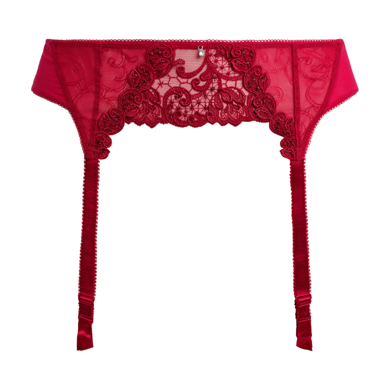 Fantasie Portia Suspender Red - Victoria's Attic