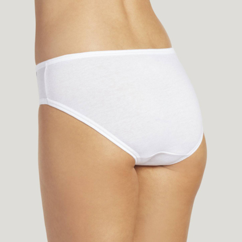 Jockey Elance Cotton Comfort Bikini White - Victoria's Attic