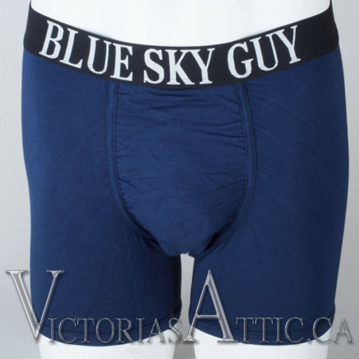 Blue Sky Middle Man Boxer Brief Indigo - Victoria's Attic