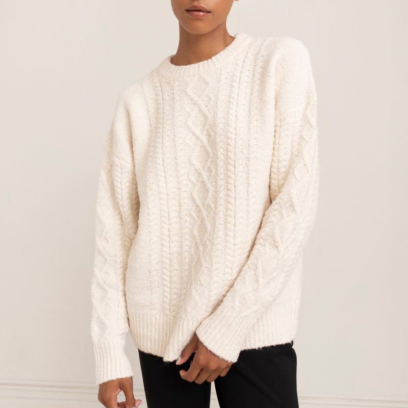 Paper Label Rayna Cable Sweater - Victoria's Attic