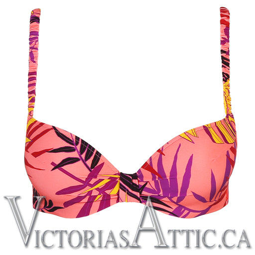 Marie Jo Swim Moulded Laura Plunge  Bikini Top Fiori - Victoria's Attic