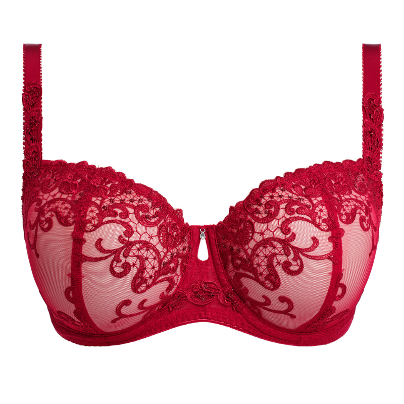 Fantasie Portia Balcony Bra Red - Victoria's Attic