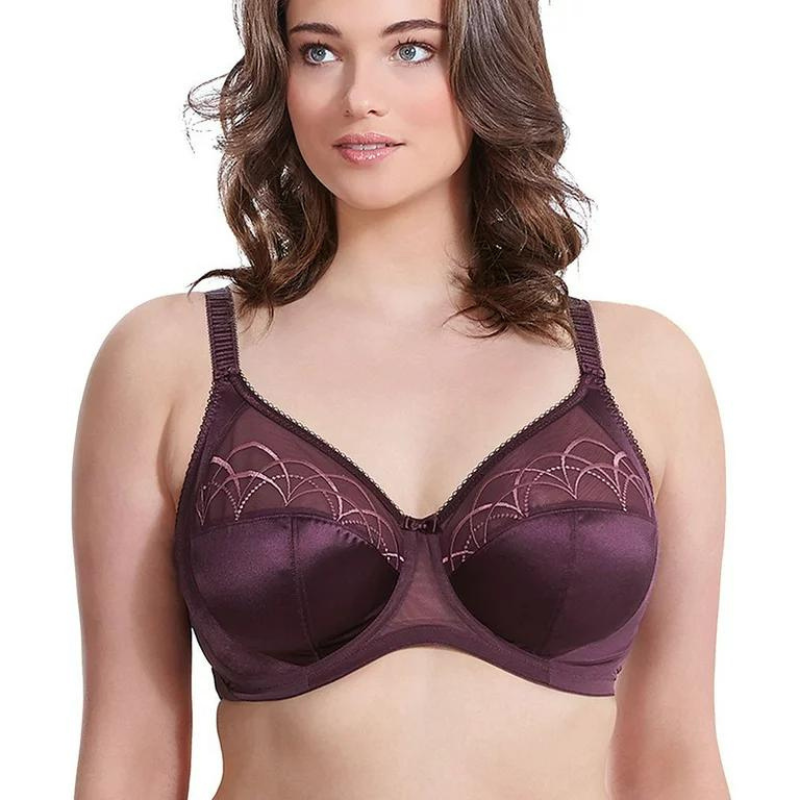 Elomi Cate Full Cup UW Bra Black Cherry - Victoria's Attic