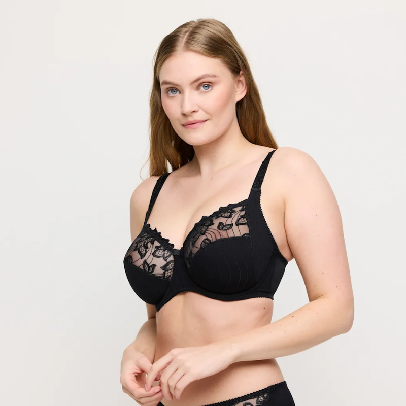 Prima Donna Deauville Full Cup Bra Black - Victoria's Attic