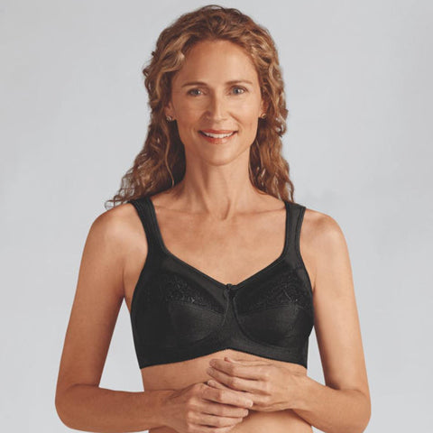 Amoena Isadora Mastectomy Bra Black - Victoria's Attic