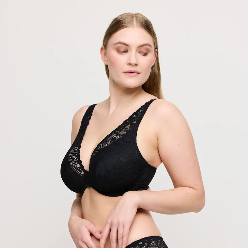 Prima Donna Twist Rupi Half Padded Plunge Bra Black - Victoria's Attic