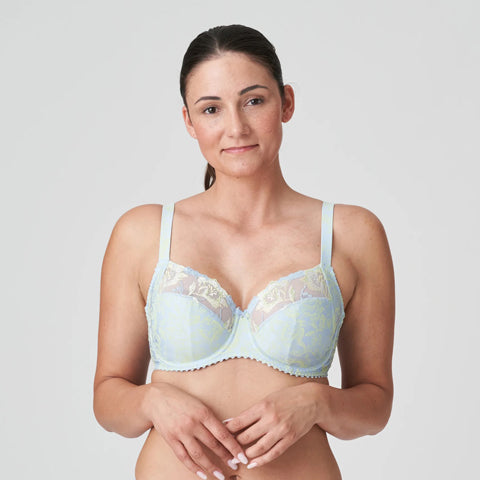 Vicanie's The Bra Fitting Specialists - This beautiful leopard print bra  from Prima Donna's Covent Garden collection is a striking dark bra for  fall. Seams and a side panel work to lift