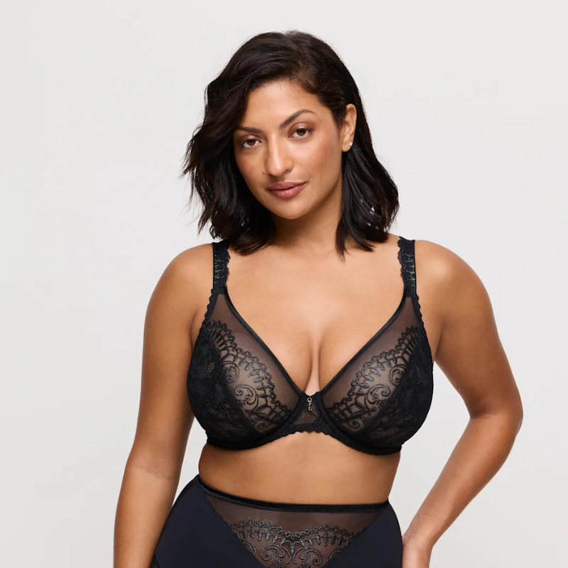 Prima Donna Shimla Plunge Bra Black - Victoria's Attic