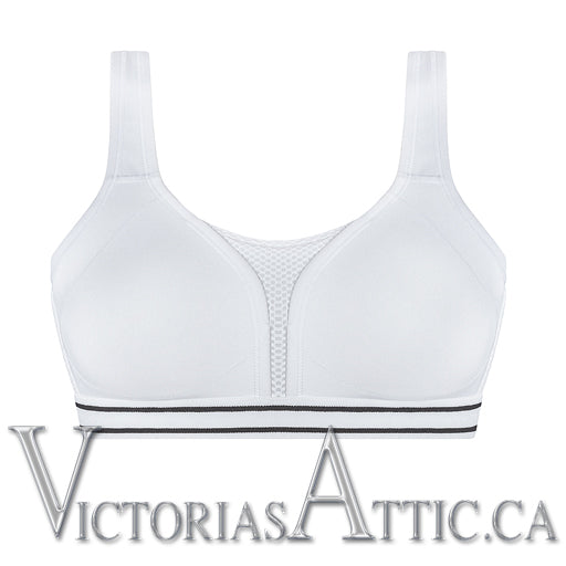 Amoena Performance Sports Bra White - Victoria's Attic