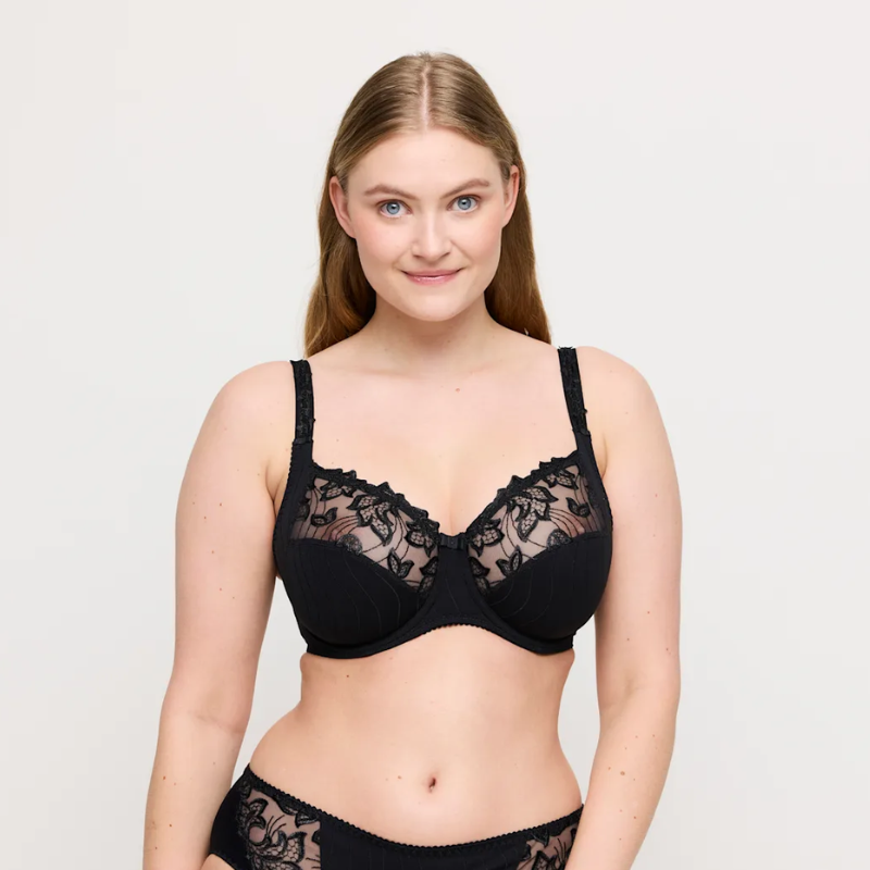 Prima Donna Deauville Full Cup Bra Black - Victoria's Attic