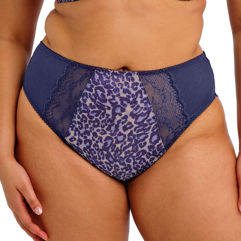 Elomi Lucie High Leg Brief Midnight - Victoria's Attic