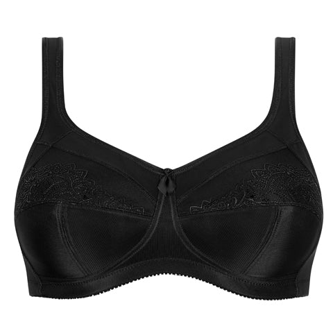 Amoena Isadora Mastectomy Bra Black - Victoria's Attic