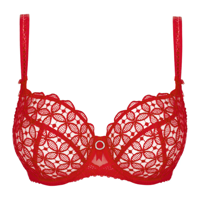 Empreinte Romy UW Balcony Bra Rouge Imperial - Victoria's Attic