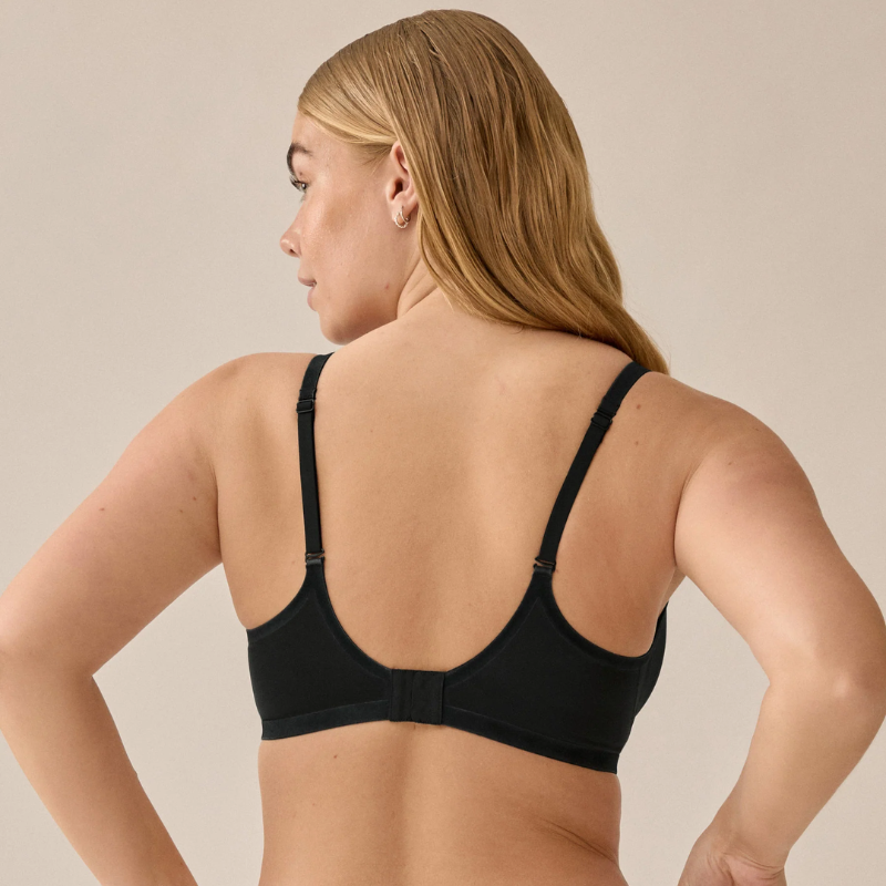 Naturana The Sunday Wireless Bra Black - Victoria's Attic