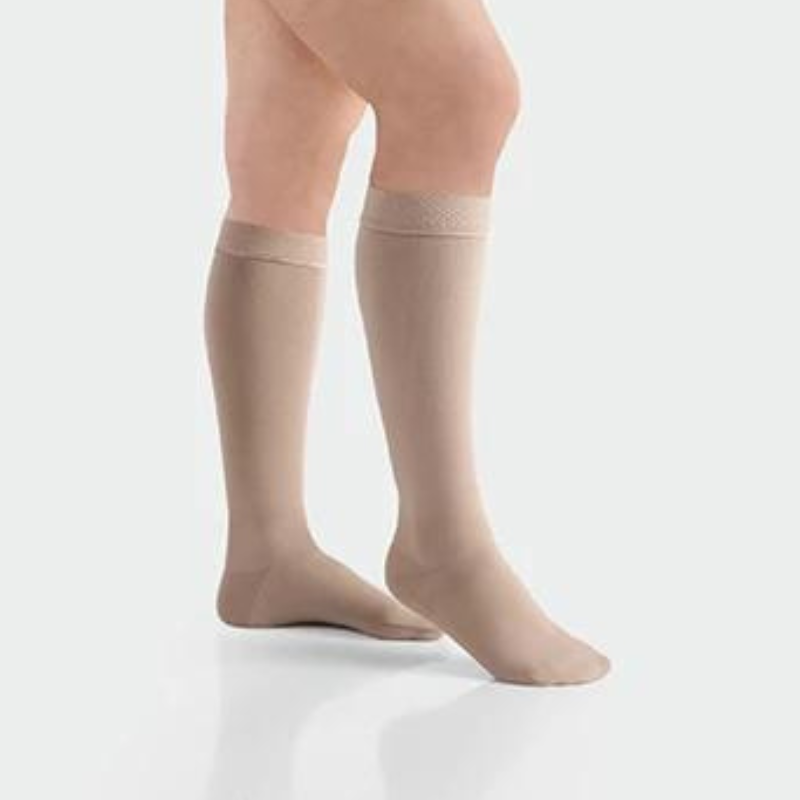 Juzo Move Short Silicone Knee High Stocking Beige - Victoria's Attic