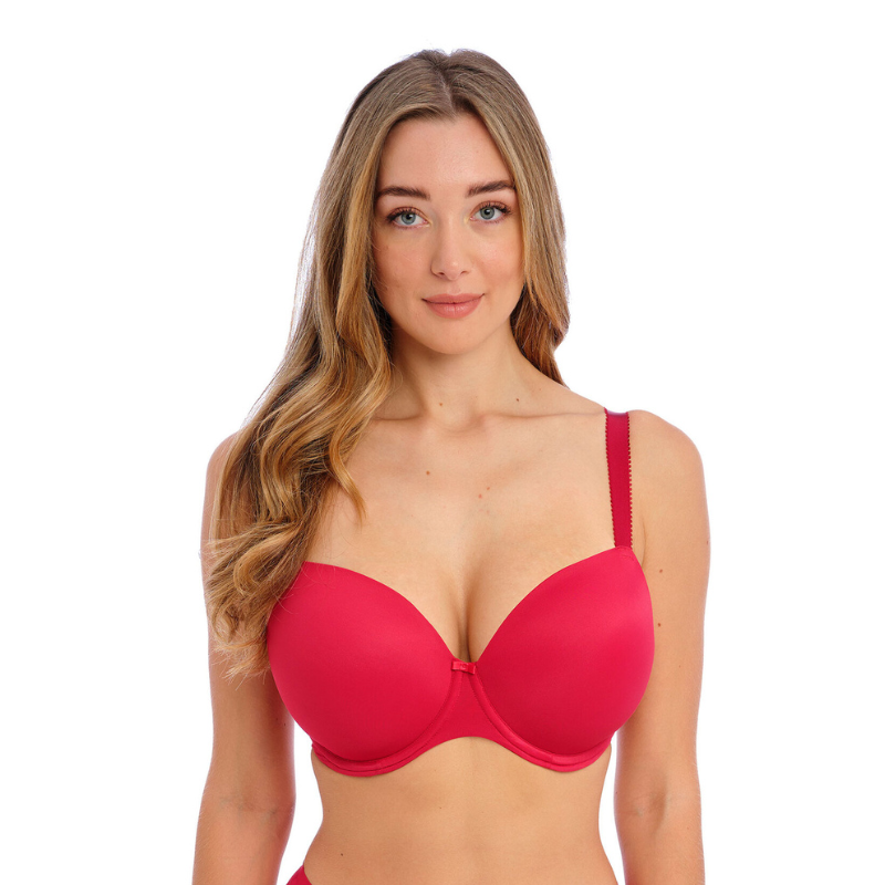 Eashery Underoutfit Bras for Women Women's Secrets All Over Smoothing  Full-Figure Underwire Bra Red B