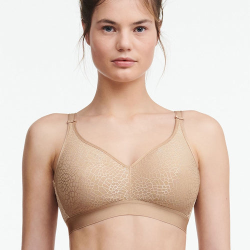 Chantelle Magnifique Full Bust Wirefree Bra - Ultra Nude