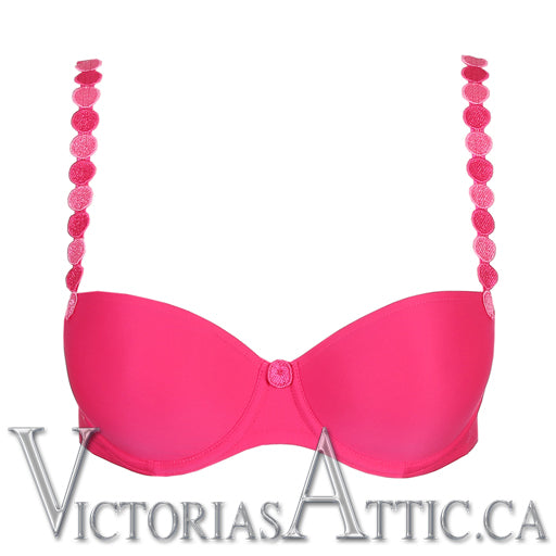 Marie Jo Tom UW Balcony Bra Electric Pink - Victoria's Attic