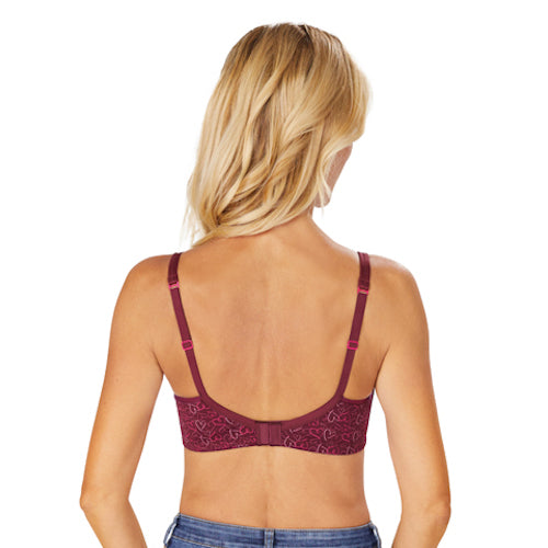 Amoena Mara Moulded Wireless Bra Burgundy - Victoria's Attic