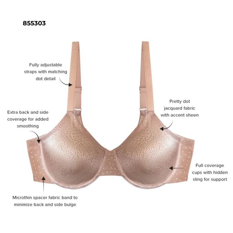 Wacoal Back Appeal Bra Rose Dust - Victoria's Attic