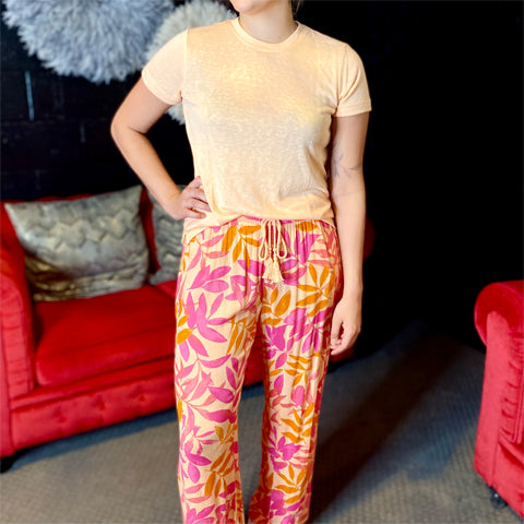 PJ Salvage Tropical Punch T Shirt & Pant Set - Victoria's Attic