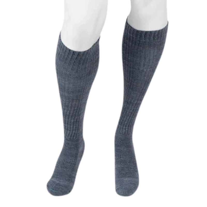 Juzo Power Comfort Knee High Compression Socks Heather Grey - Victoria's Attic