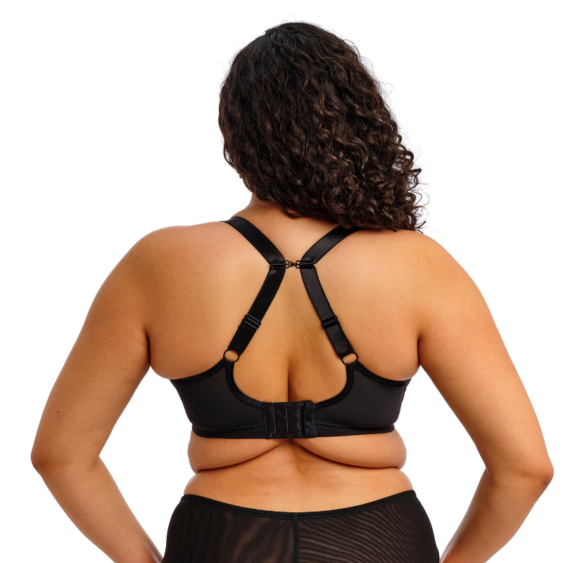 Elomi Reja Plunge Bra Black - Victoria's Attic