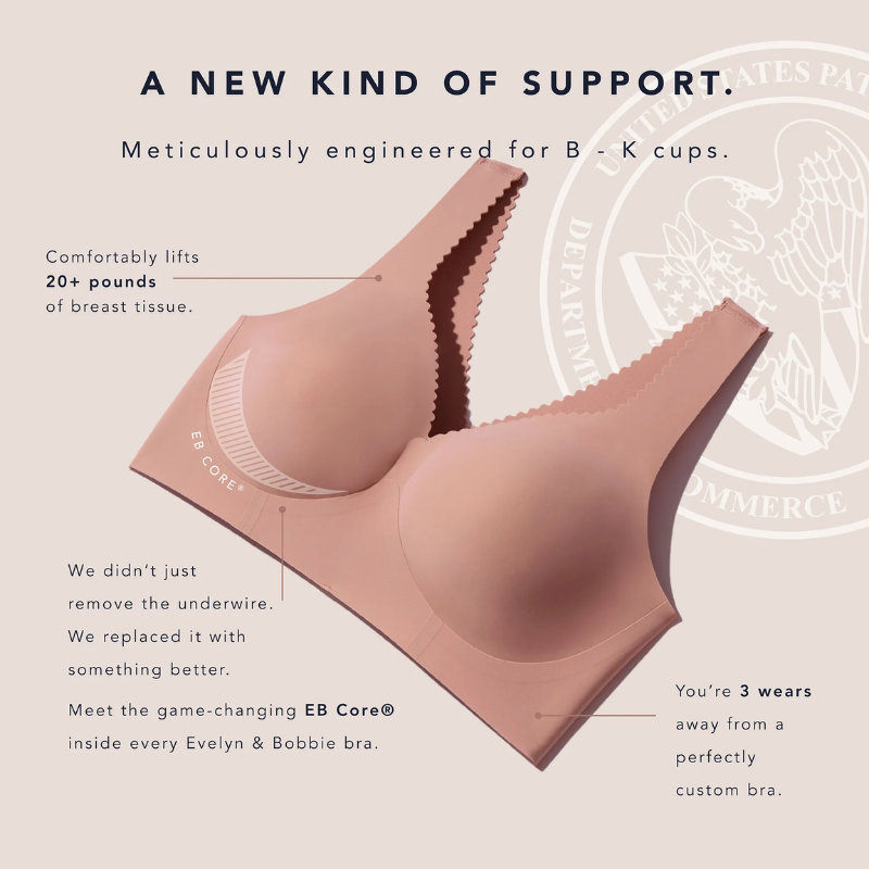 Evelyn & Bobbie Scoop Bra Deep Tide - Victoria's Attic