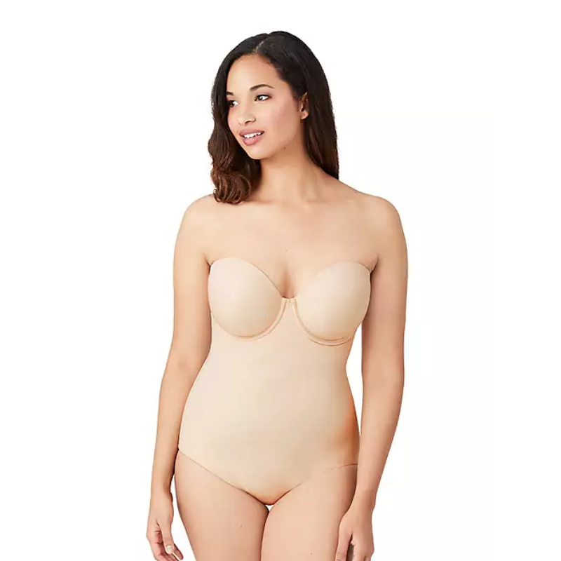 Wacoal Red Carpet Strapless Shaping Bodysuit Nude - Victoria's Attic