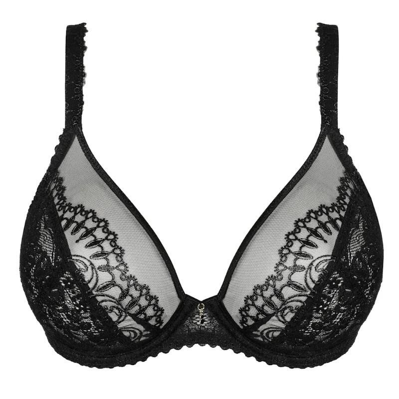 Prima Donna Shimla Plunge Bra Black - Victoria's Attic