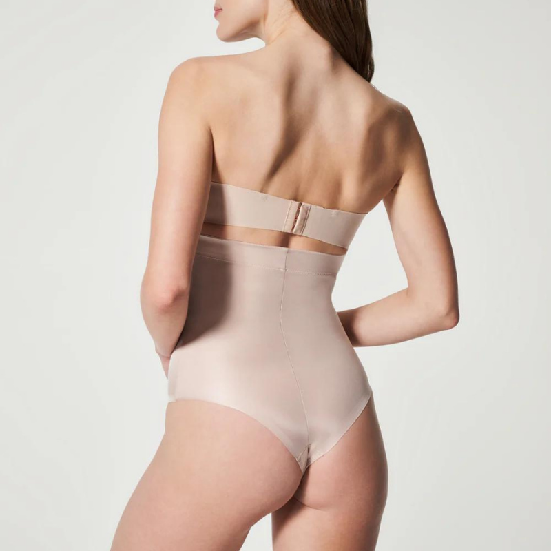 Spanx Suit Your Fancy Shaping High-Waisted Thong - Victoria's Attic