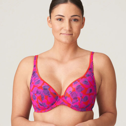NEW PRIMA DONNA WATERLILY IN RED SIZE 36F