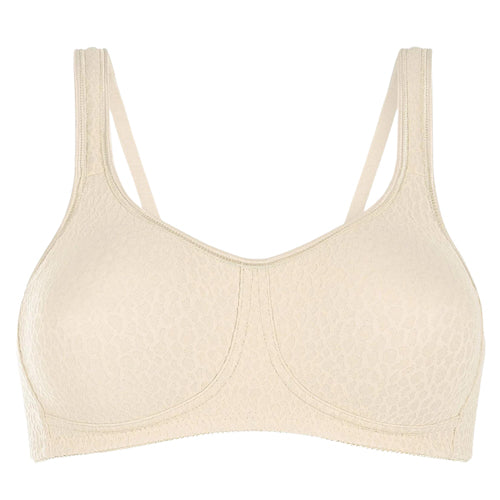 Amoena Mona Wireless Mastectomy Bra Off White | Victoria's Attic