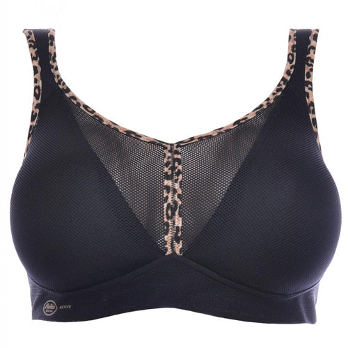 Anita AirControl Wireless Sports Bra Black - Victoria's Attic