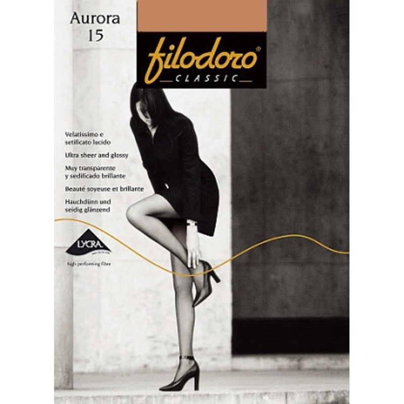 Filodoro Aurora 15 Ultra Sheer Tights - Victoria's Attic