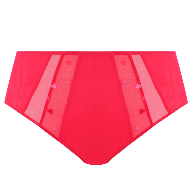 Elomi Sachi Full Brief Red Confetti - Victoria's Attic