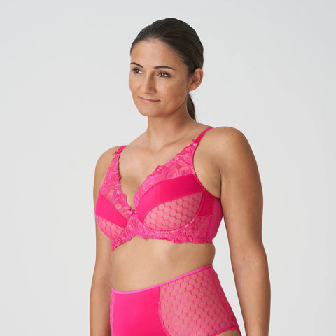 Prima Donna Disah Plunge Bra Electric Pink - Victoria's Attic