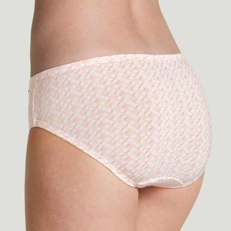 Jockey Supersoft Bikini 3 Pack Pastel Pinwheel / Sand / Frosty Pink - Victoria's Attic