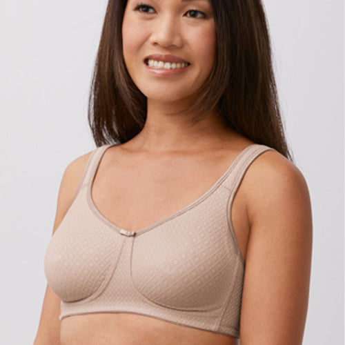 Amoena Mira Pocketed Wireless Bra Taupe - Victoria's Attic