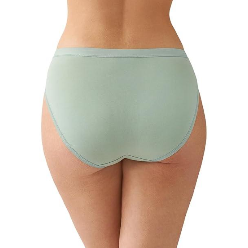 Wacoal Understated Cotton Brief Iceberg Green - Victoria's Attic